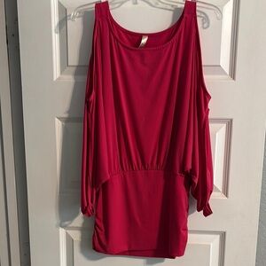 Elegant Red Women's Top